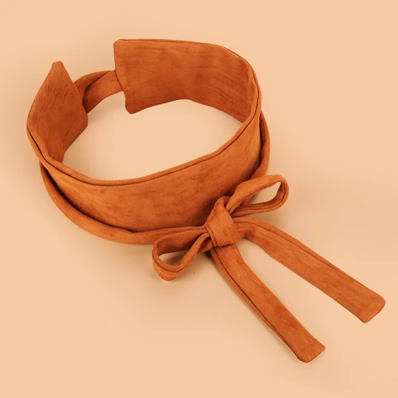 Женский широкий ремень из замши с бантом|belt high quality|belt for dressbelts women |