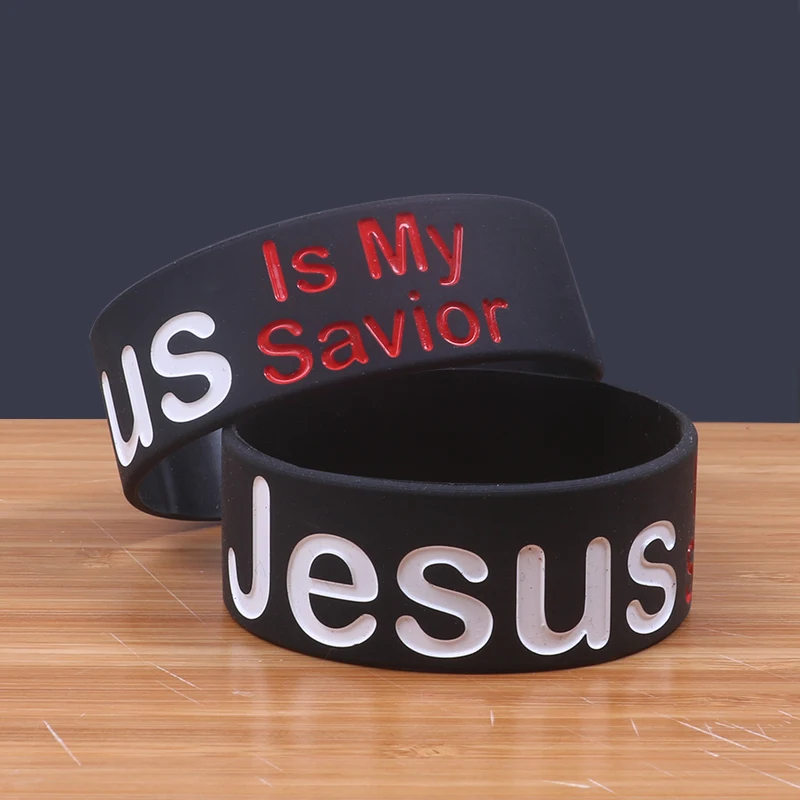 Jesus Is My Savior Silicone Bracelet, A Reminder That You've Got "Jesus