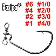 20 pçs para baixo tiro rig gancho gota tiro gancho extra larga lacuna worm gancho com giro gancho de pesca para a pesca de baixo sem-fim macio