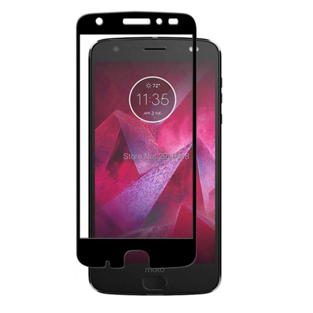 

3D Motorola Moto Z2 Force Full cover Tempered Glass Screen Protector film 6 9H Safety Film On For Motorola Moto Z2 Force XT1789