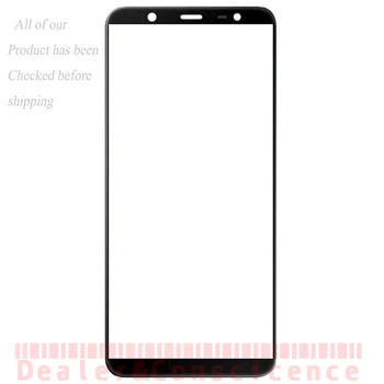 

50PCS/lot Touch Screen Outer Panel Replacement Part Black For Samsung Galaxy J8 2018 J810 SM-J810 J810F Front Glass Lens