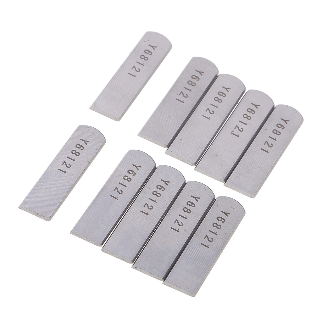 10Pcs Industrial Sewing Machine Overlock Knife Blade for Singer 14CG744 14CG754 14SH644 14SH654 14U555