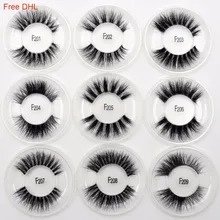 DHL, 100 пар ресниц, невидимая лента, безжалостный норковый макияж ресниц, норковые ресницы, наращивание ресниц