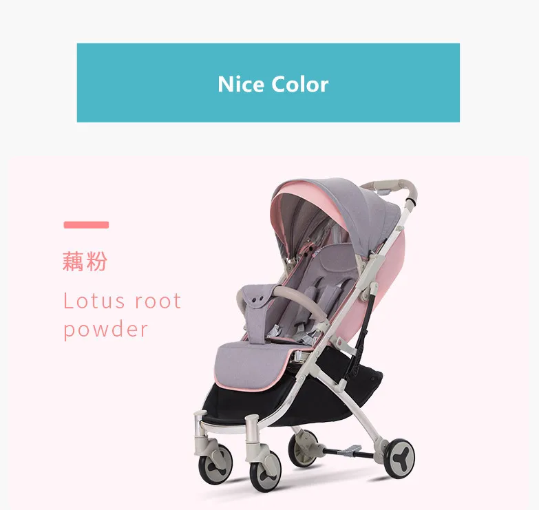 Perfect New Brand Baby Stroller Ultra Light Portable Folding Can Sit Lie Baby Child Kids Simple Pocket Mini Bike Hand Push Trolley 24