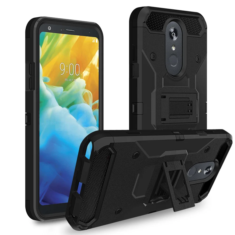

For LG Stylo 5 Armor Case Belt Clip Holster Shockproof Cover