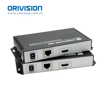 

120M HDMI KVM extender with USB over lan cable support keyboard and mouse