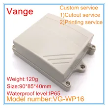 1 шт./лот форм водонепроницаемый чехол IP65 ABS пластик Проект коробка за метр устройства 90*85*40 мм
