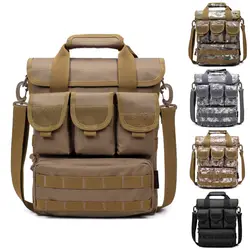 Оксфорд Для Мужчин's военно-тактические сумки пакет Молл Открытый плечевой ремень сумка для путешествий рюкзак карманы военная сумка