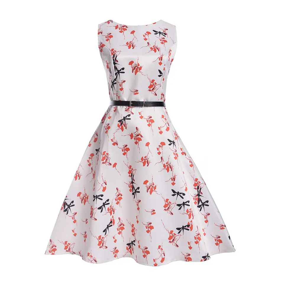 Girls Sleeveless Summer Evening Dress (15)