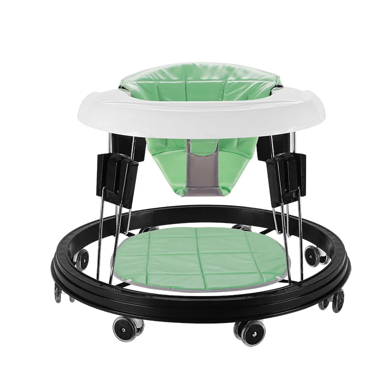 

New Stand Multifunction Folding Baby Walker Learning Walk Sit Chair Walker Baby Walking Assistant Anti rollover For 6-18M Babys
