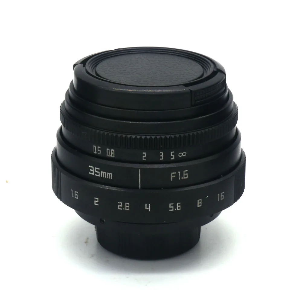 Новое крепление для камеры видеонаблюдения FUJIAN 35 мм f1.6 C объектив II + переходное