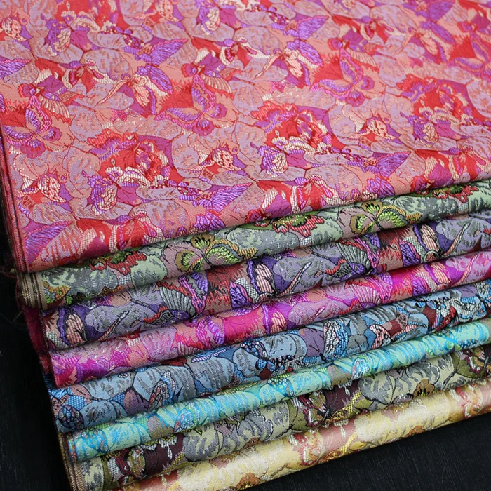 Chinese style cheongsam gowns cos dresses Mongolian gowns decorative handmade fabrics jacquard