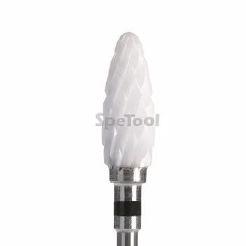 

Spetool High Quality Zirconia Ceramic Nail Drill Bit For Electric Manicure Machine Removing Gel Acrylic Nail Art Tools ST050401