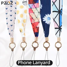 PZOZ для iPhone, samsung, Xiaomi, LG, ремешок для мобильного телефона, ремешок, анти-потеря, сделай сам, висячая волнистая веревка, модные шейные ремешки, брелок, ремешок