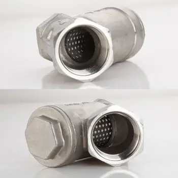 

BSP 1/2" 3/4" 1" 1-1/4" 1-1/2" Female Inline Y Mesh Strainer Threads Filter 304 Stainless Steel filter valve