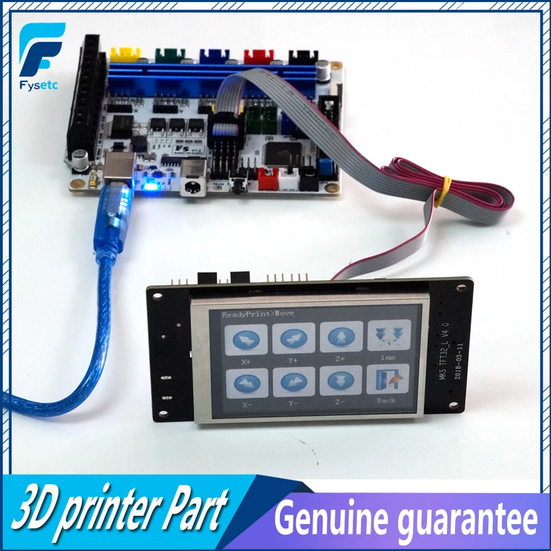 Плата управления FYSETC F5 V1.2 на базе ATMEGA 2560 сменная основа 1 4 и плата Ramps + TFT32 ЖК экран