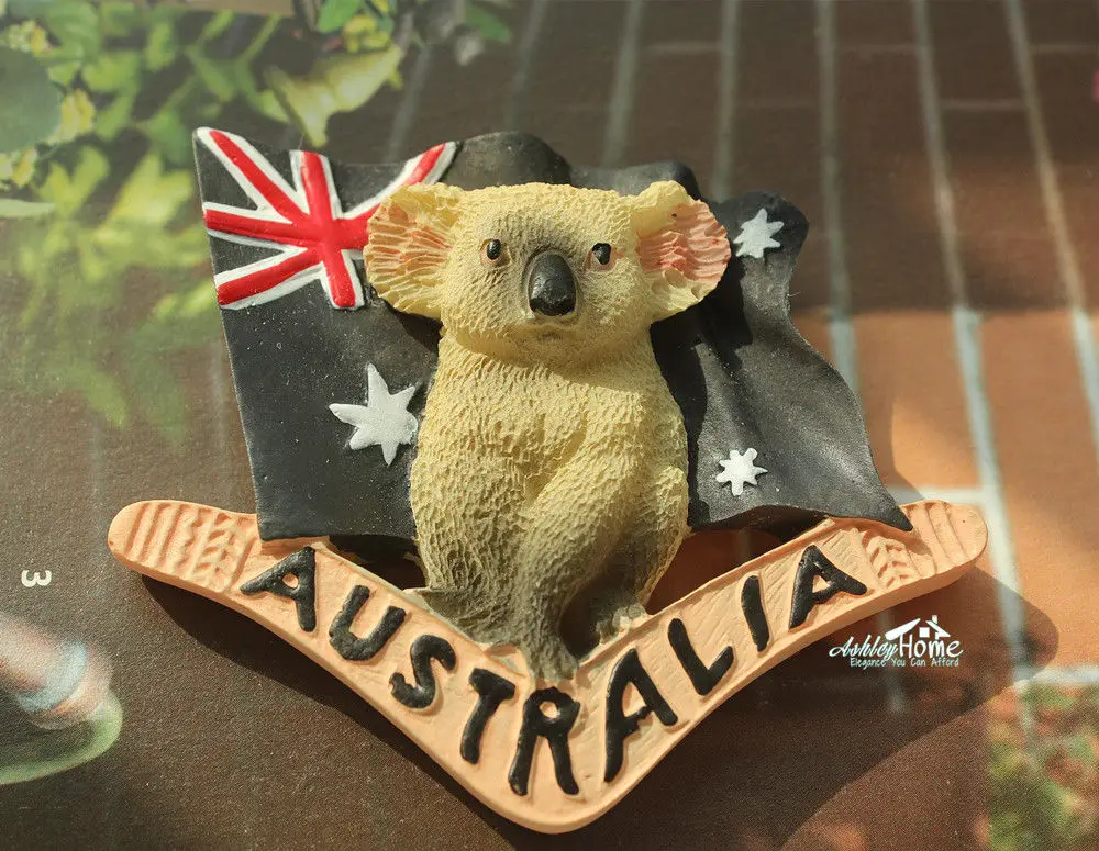 Австралийский дорожный сувенир Koala из 3D смолы искусственное животное идея