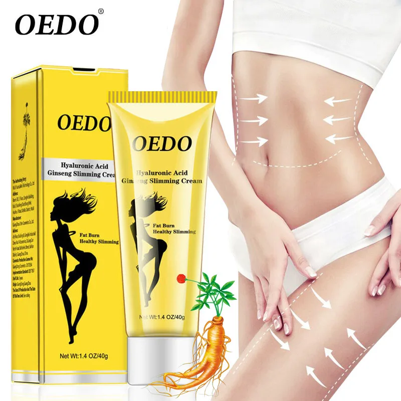 OEDO гиалуроновая кислота, женьшень, крем для похудения, уменьшающий целлюлит, сжигание жира, крем для похудения, забота о здоровье, крема для сжигания жира