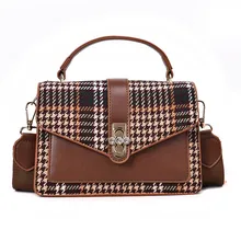 2019 Spring Women Bag Hairy Colored Houndstooth Handbags Girl Crossbody Bags Ladies Lock Shoulder Bags LC05 2019 Spring Women Bag Hairy Colored Houndstooth Handbags Girl Crossbody Bags Ladies Lock Shoulder Bags LC05