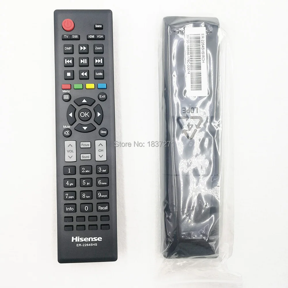 

New Original Remote Control ER-22645HS for Hisense LHD32K2204WTEU lcd tv