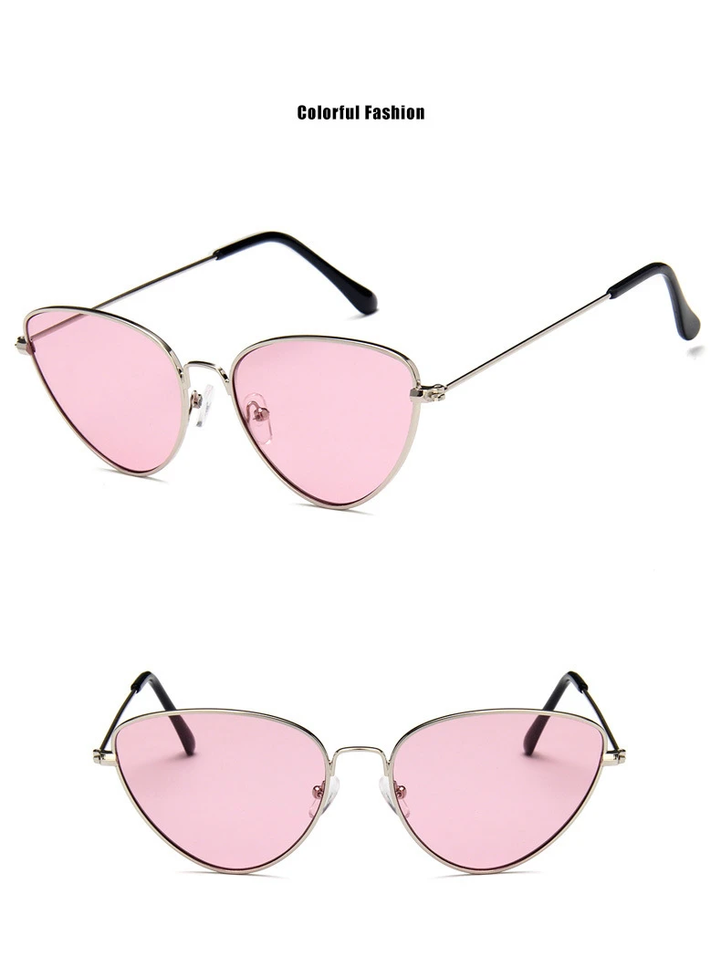 Fashion Cat Eye Sunglasses Women Brand Designer Vintage Retro Female Sun Glasses Vintage Retro Sunglass Lady Lunettes de soleil (10)