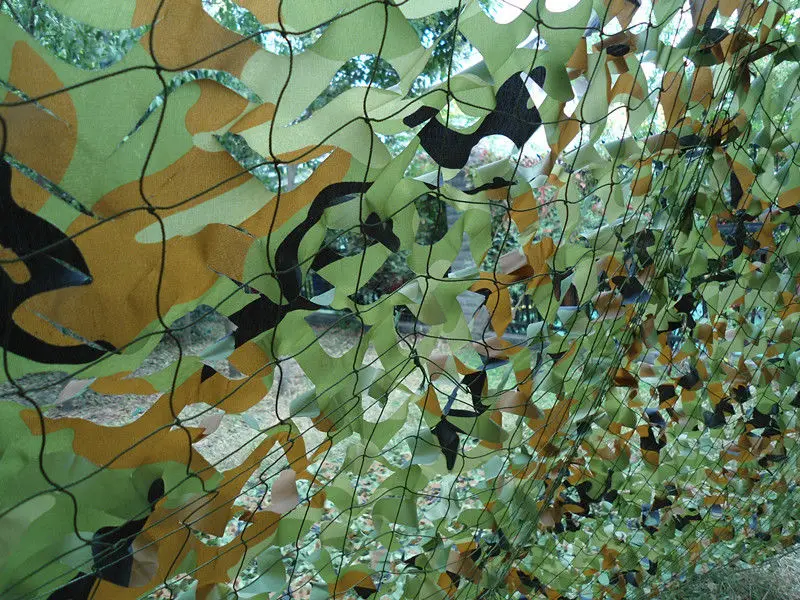 

3x4M Military Camouflage Net  Car Drop Netting Hunting Camping Jungle Camo Net  Woodland Hunting Camouflage Net