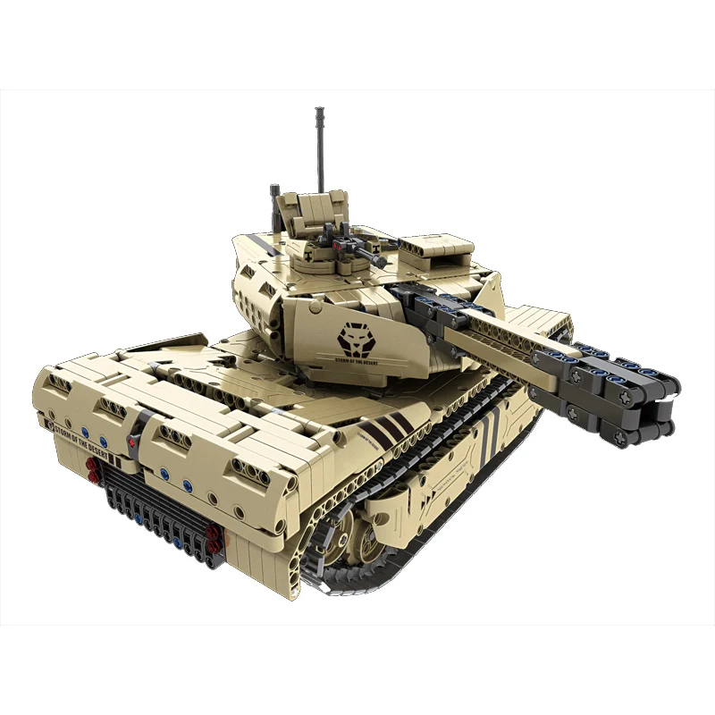 AIBOULLY 9801 военный пульт дистанционного управления RC M1A2 основной боевой танк