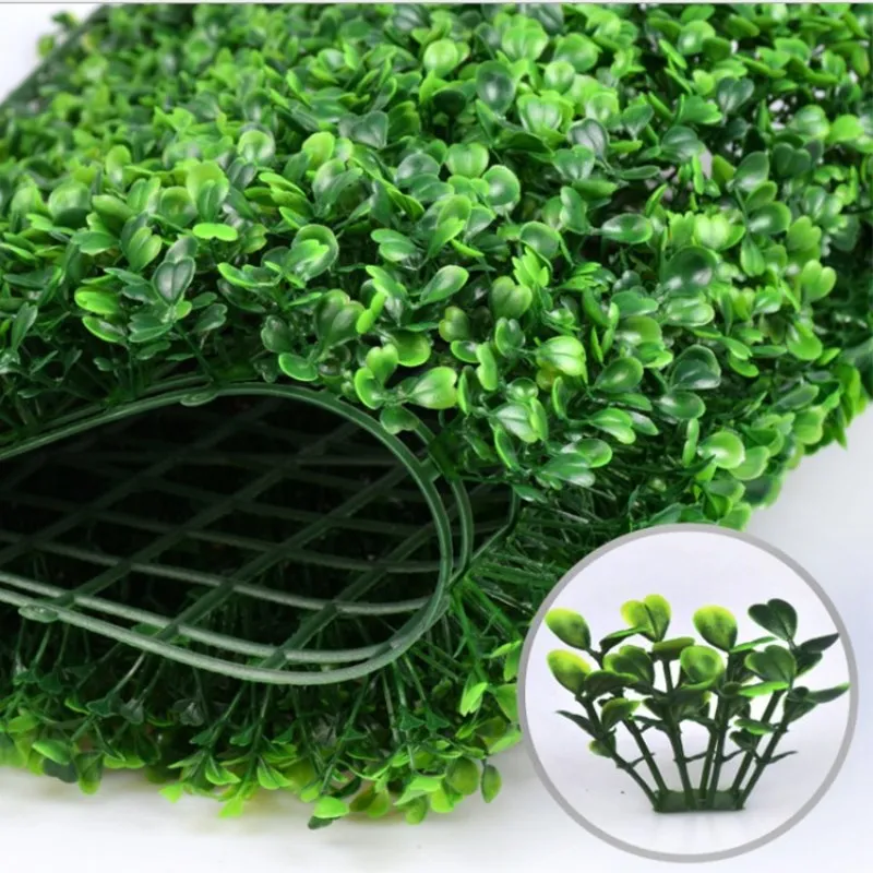 Искусственный газон искусственный пластиковый самшитовый коврик с искусственной травой Настенный декор 60x40 см для украшения сада