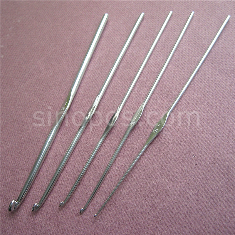 Handmade Stainless Steel Crochet Hooks, quilting sewing kintting