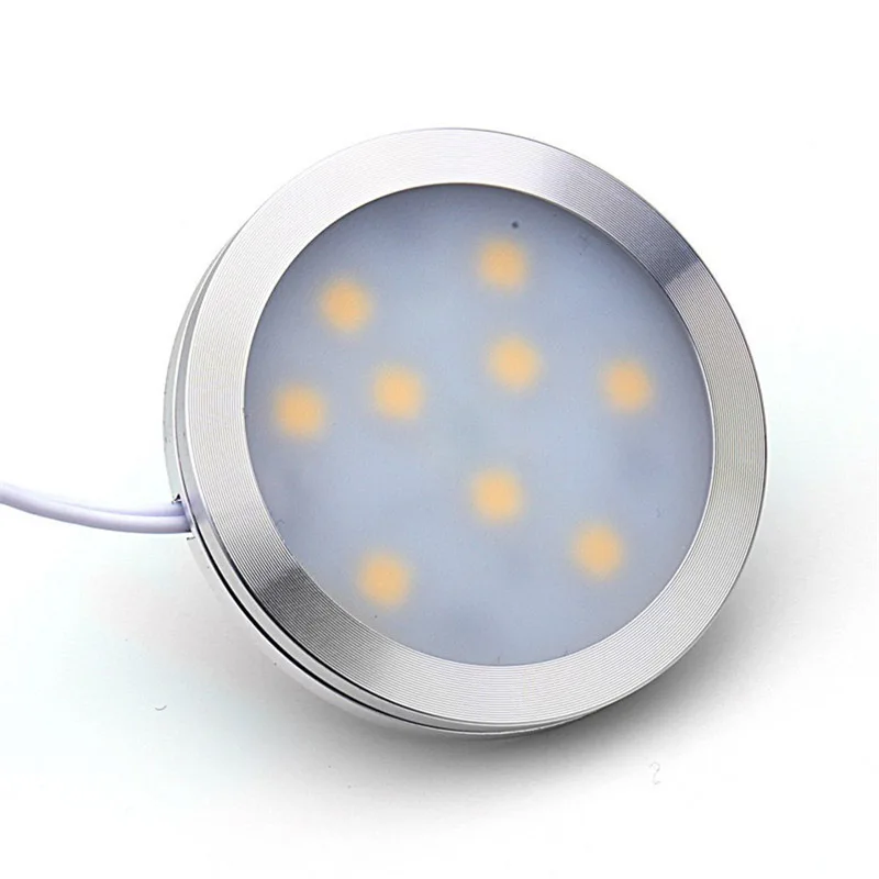 AIBOO 12 V ضوء تحت الكابين LED مصابيح بك اللاسلكية النازل الأضواء الصمام المطبخ الإضاءة