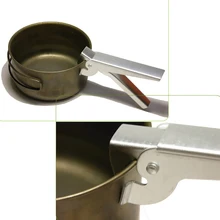 1pc Aluminum Alloy Handle Clip for Camping Picnic Cooking Pot Pan Bowl Cookware Gripper Anti-Scraping Anti-Hot Pot Handle 1pc Aluminum Alloy Handle Clip for Camping Picnic Cooking Pot Pan Bowl Cookware Gripper Anti-Scraping Anti-Hot Pot Handle