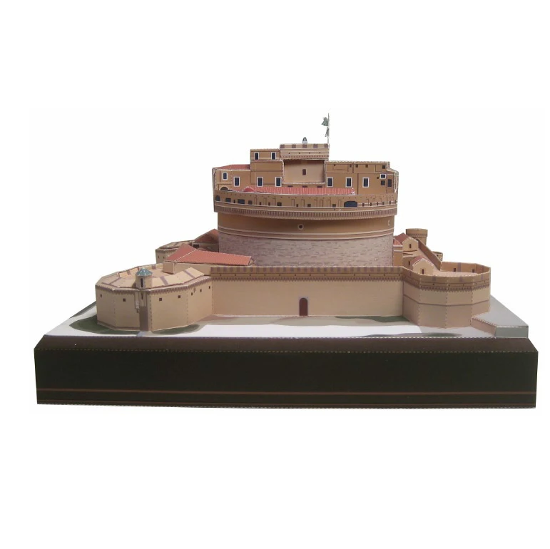 Castel Sant Angelo, Италия Ремесло Бумажная модель Архитектурной 3D Развивающие игрушки DIY ручной работы игра-головоломка для взрослых