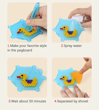 

5mm Diy Toy 3D Beads Puzzle Educational Toys For Children Spell Replenish DIY Water Beads Hand Making