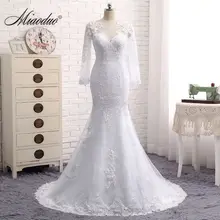 Miaoduo/свадебное платье, свадебные платья русалки, сексуальное кружевное свадебное платье на спине, свадебное платье, халат De Mariage Vestido De Noiva
