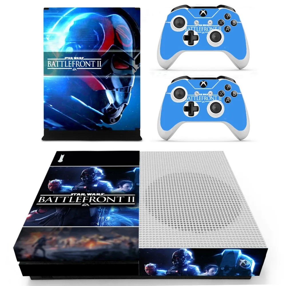 Star Wars Vinly Skin Sticker Decals For XBOX One S Console With Two Wireless Controller Skin