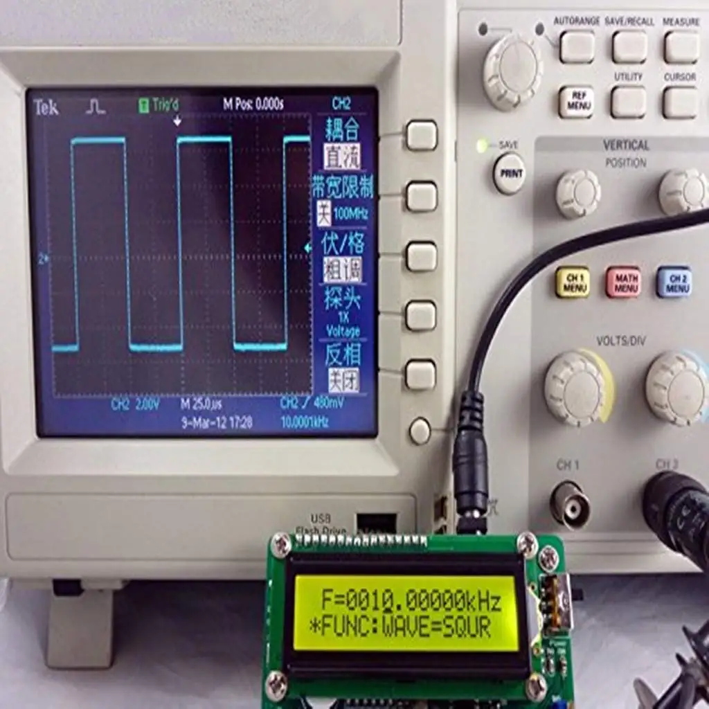  DDS Function Signal Generator Sine Square Triangle Wave Laboratory Supplies Science Educational Equ - 32981788349