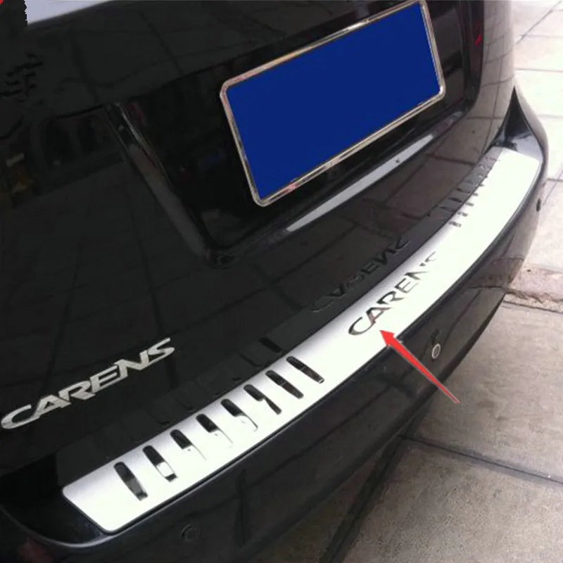 car styling Stainless Steel Rear Bumper Protector Sill plate
