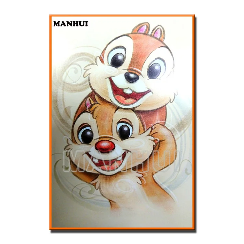 

Diy Daimond Painting 3D diamond painting full square rhinestones full diamond embroidery Two cute rabbits Home Decoration MH440