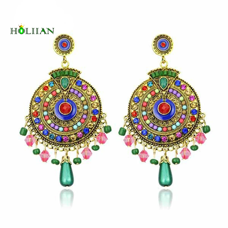 Buy women boho dangle earring set ethnic bohemia