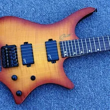 Завод+ Strandberg Boden OS6 6 струн золотистая отделка электрогитара без головки грифа Strandbery гитара