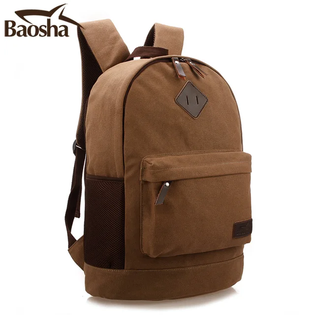 Buy Canvas Korean fashion backpack preppy style