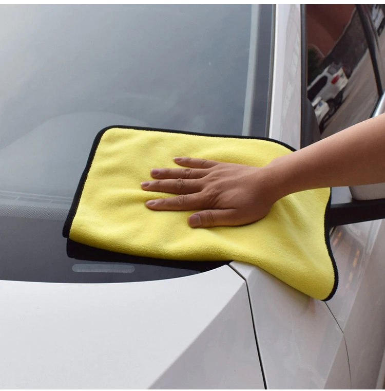 Car Polishing Washing Towels Plush Microfiber Car Cleaning Towel Car Towel Auto Cleaning Cloth Car Detailing Wash Drying Towel (5)