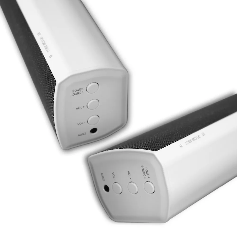 LONPOO Bluetooth Саундбар домашний кинотеатр Сабвуфер Звук бар белый динамик стерео