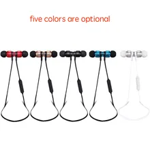 Magnetic suction Wireless Sport Bluetooth Headset Running Sport Universal Ear Binaural Stereo Bass Bluetooth Headset
