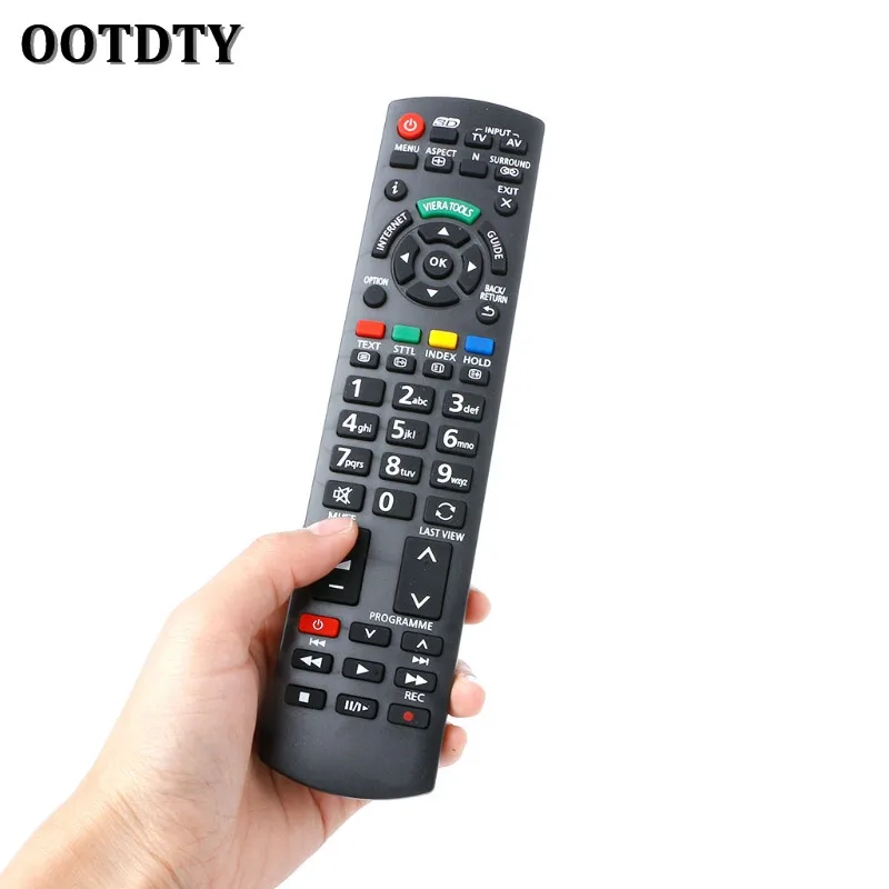 

1pcs New OOTDTY TV Remote Control for Panasonic TV N2QAYB000572 N2QAYB000487 EUR76280 EUR-7628030 Television Remote Control