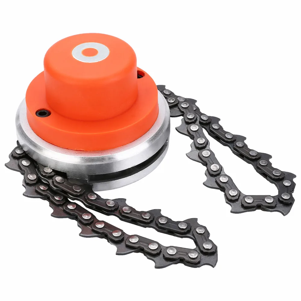 Mayitr 65Mn Coil Chain Trimmer Head Brushcutter Garden Grass Trimmer Head For Lawn Mower