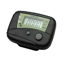 1pc New and Wholesale Digital LCD Pedometer Odometer Walking Running Pedometer Calorie Counter Black