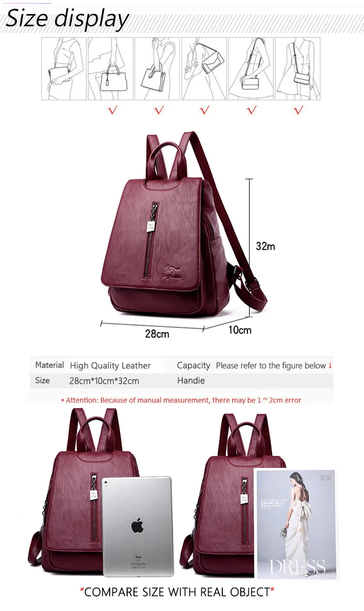 Herald мода рюкзак для женщин досуг Back Pack корейские женские повседневное дорожные сумки для девочки-подростки школьного возраста Bagpack
