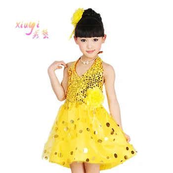 

new Classical Ballet Tutu Children Swan Lake dance leotard clothes Ballerina Dress Kids Sequins Dancewear free shipping