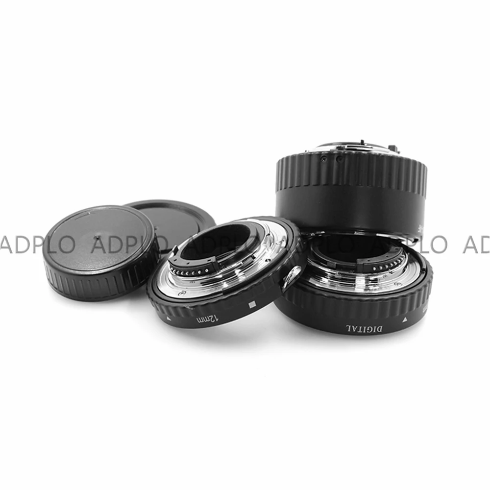 

Adplo AF Extension Tube Set Metal Auto Focus Macro Suit for Nikon MK-N-AF1-A 12+20+36mm